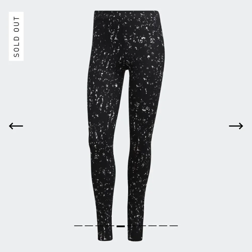 adidas Hyke Splatter Effect Performance Leggings - Picture 7 of 11